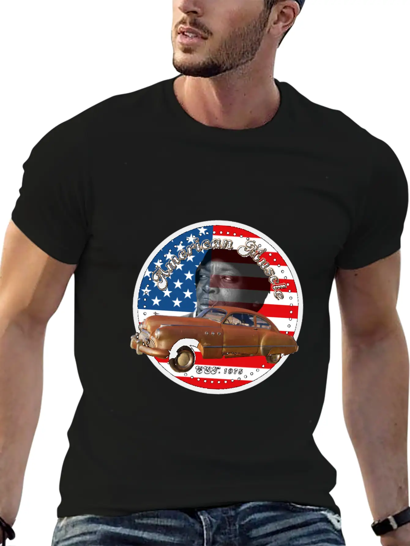 American Muscle Stylish Everyday T-Shirt – Unisex Basic Cotton Tee
