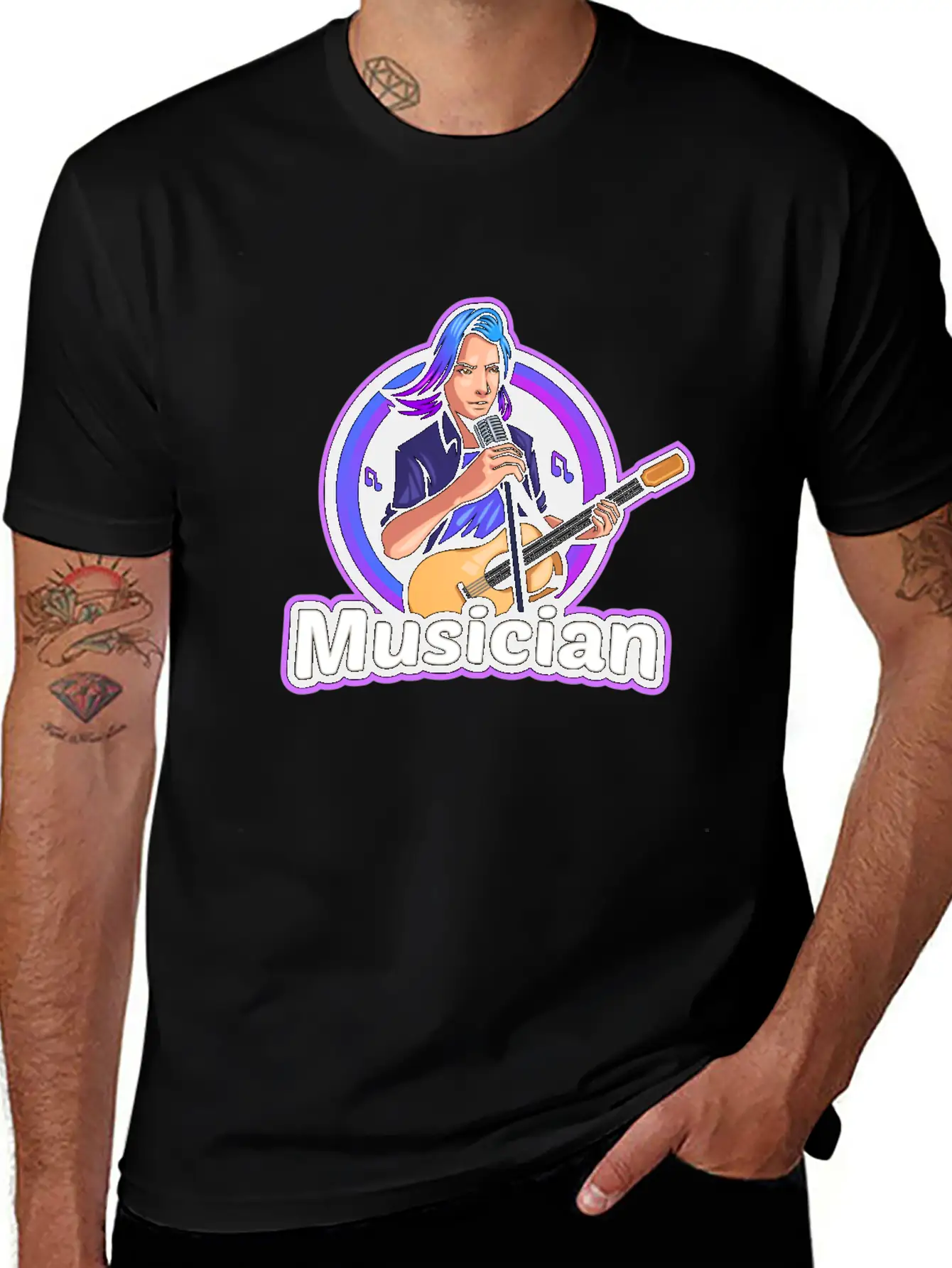 American Musician And Singer Idol Classic Cotton Tee – Unisex Comfort For Any Season