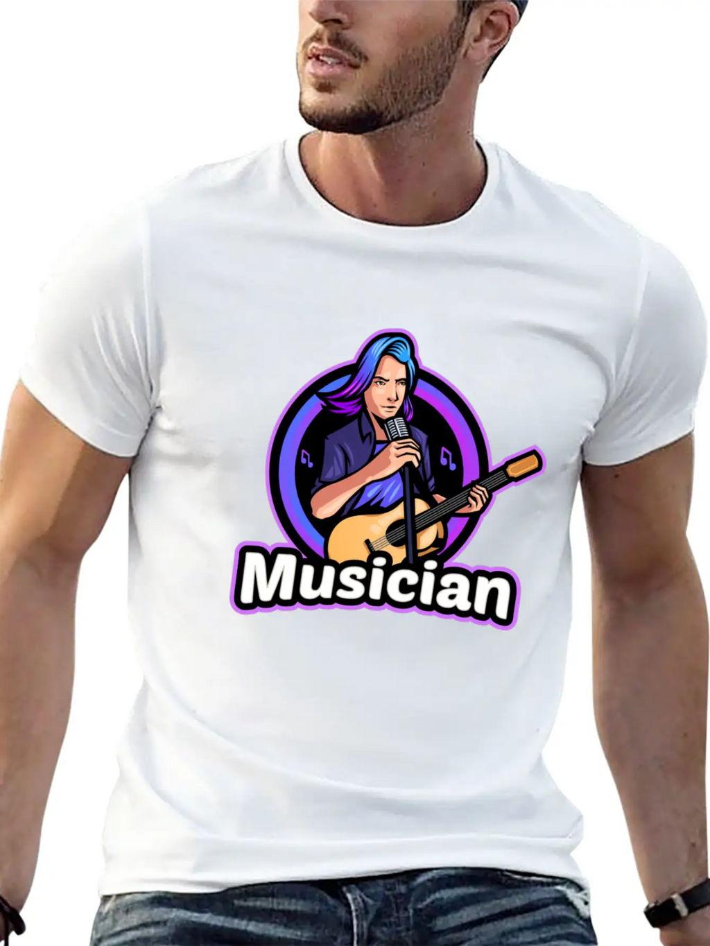 American Musician And Singer Idol Classic Cotton Tee – Unisex Comfort For Any Season
