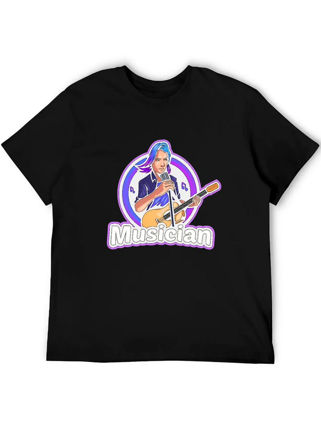American Musician And Singer Idol Classic Cotton Tee – Unisex Comfort For Any Season