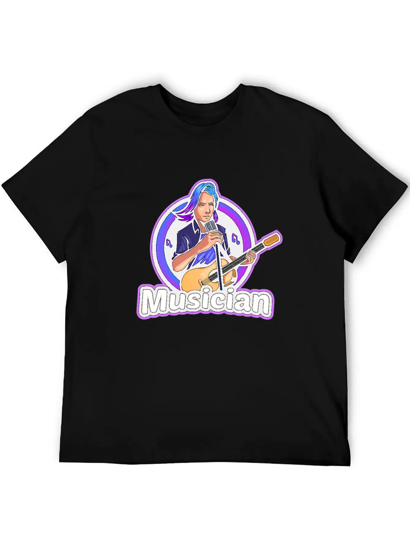 American Musician And Singer Idol Classic Cotton Tee – Unisex Comfort For Any Season