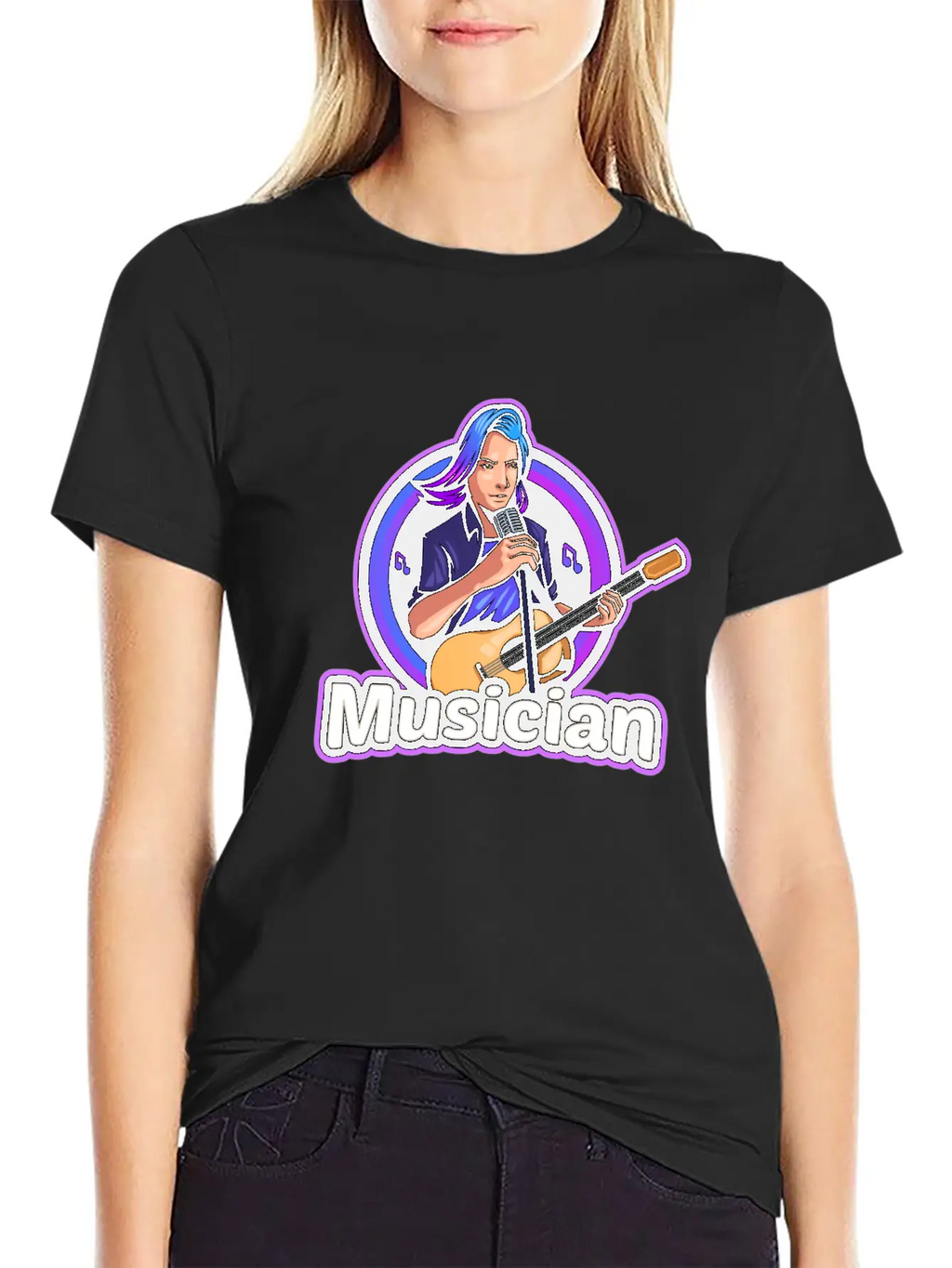 American Musician And Singer Idol Classic Cotton Tee – Unisex Comfort For Any Season