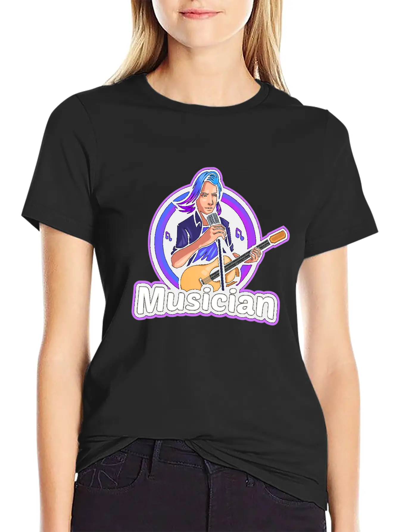 American Musician And Singer Idol Classic Cotton Tee – Unisex Comfort For Any Season