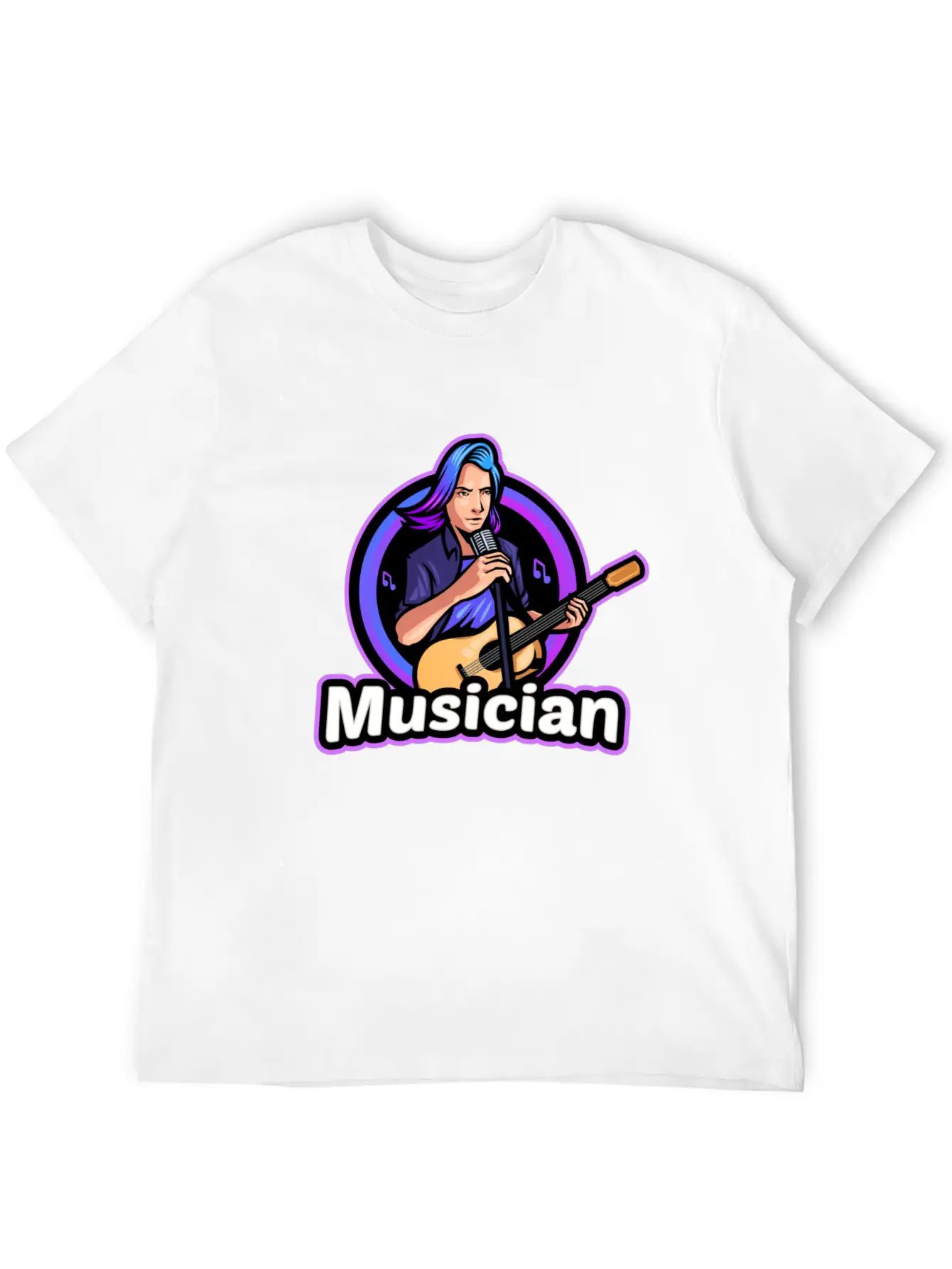 American Musician And Singer Idol Classic Cotton Tee – Unisex Comfort For Any Season