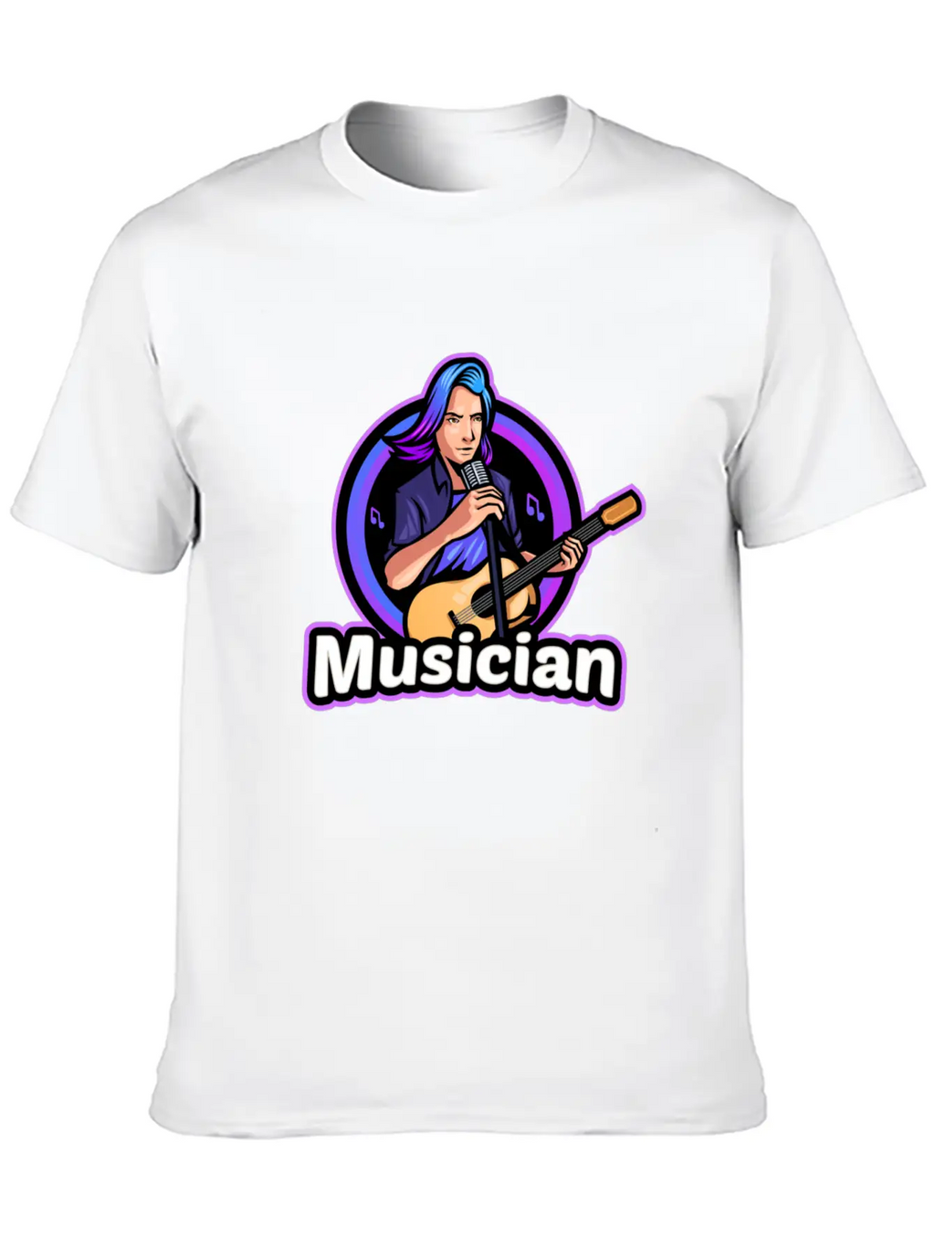 American Musician And Singer Idol Classic Cotton Tee – Unisex Comfort For Any Season
