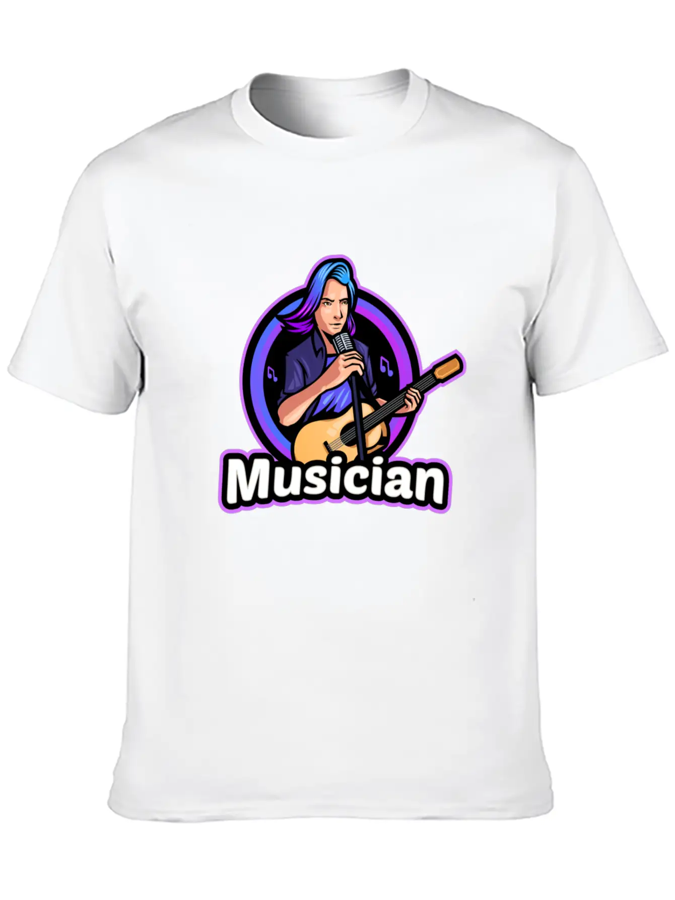 American Musician And Singer Idol Classic Cotton Tee – Unisex Comfort For Any Season