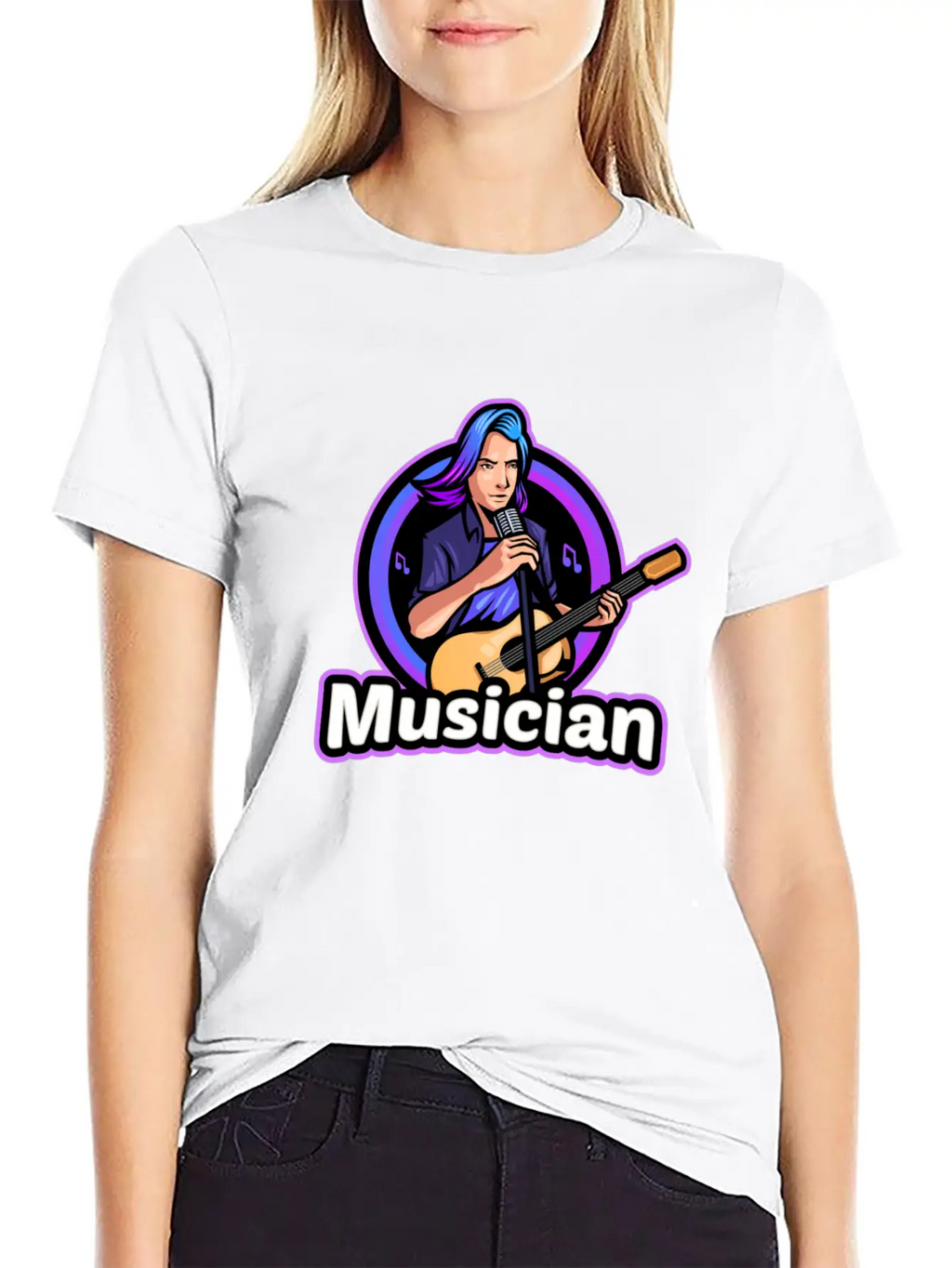 American Musician And Singer Idol Classic Cotton Tee – Unisex Comfort For Any Season