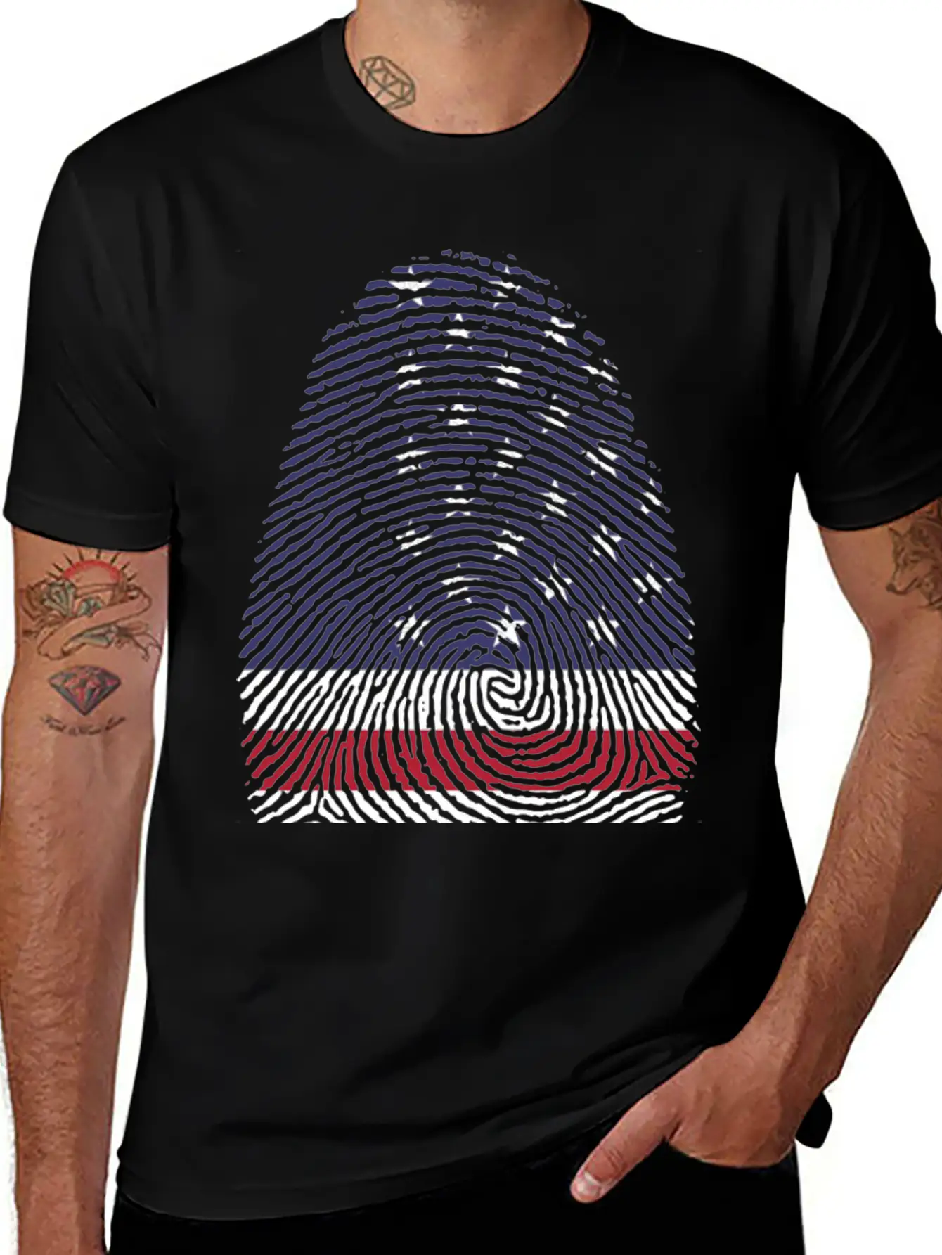 American Pride Basic Graphic T-Shirt – Daily Comfort In Soft Cotton
