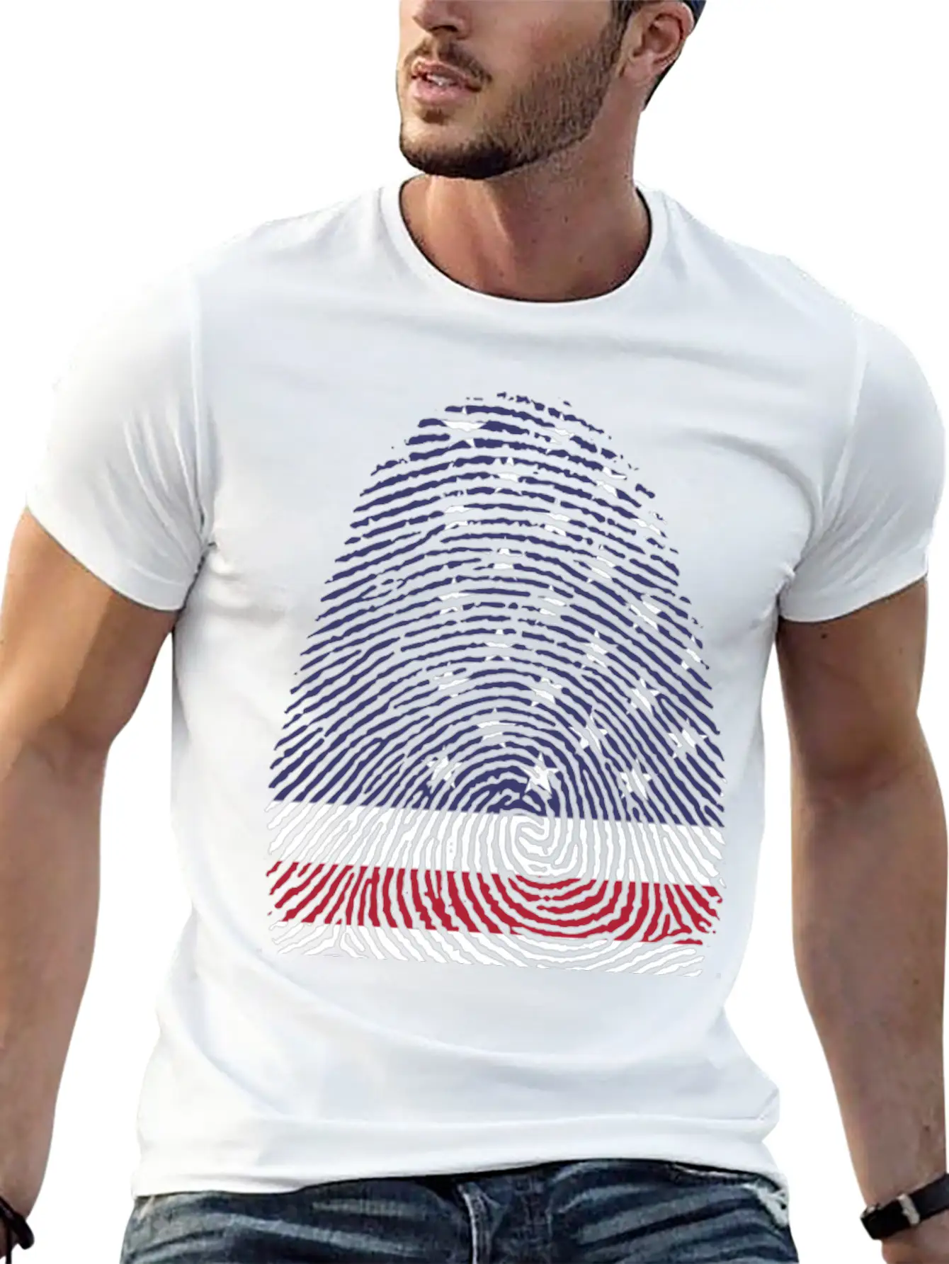 American Pride Basic Graphic T-Shirt – Daily Comfort In Soft Cotton