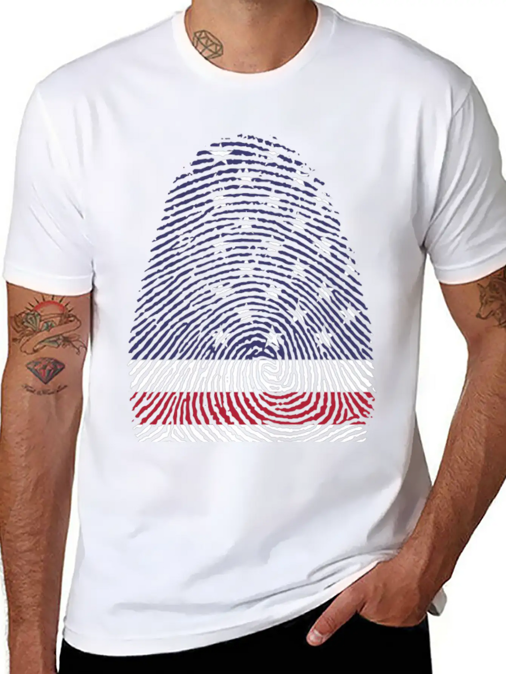 American Pride Basic Graphic T-Shirt – Daily Comfort In Soft Cotton