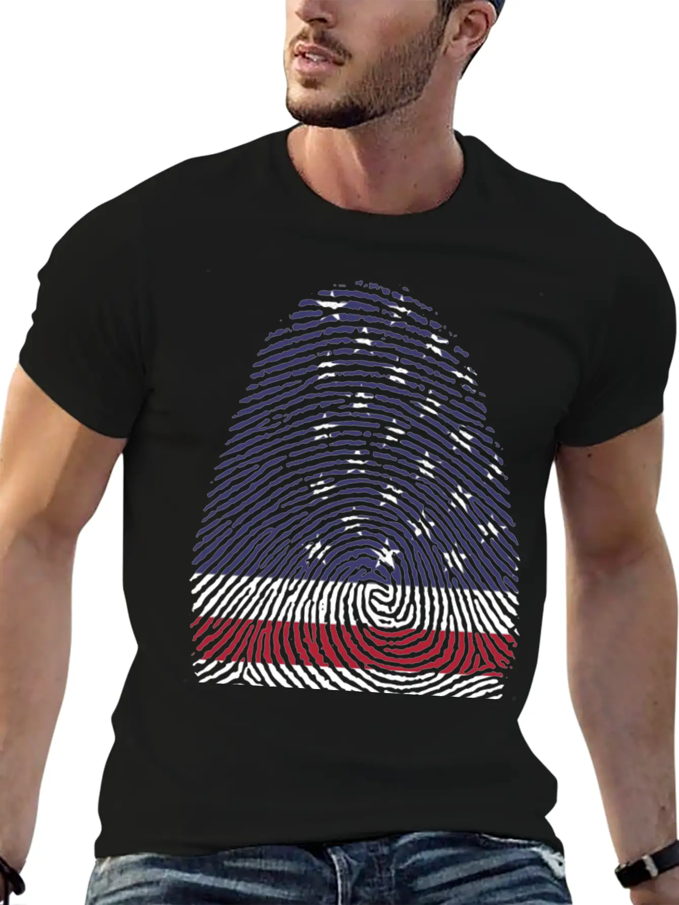 American Pride Basic Graphic T-Shirt – Daily Comfort In Soft Cotton