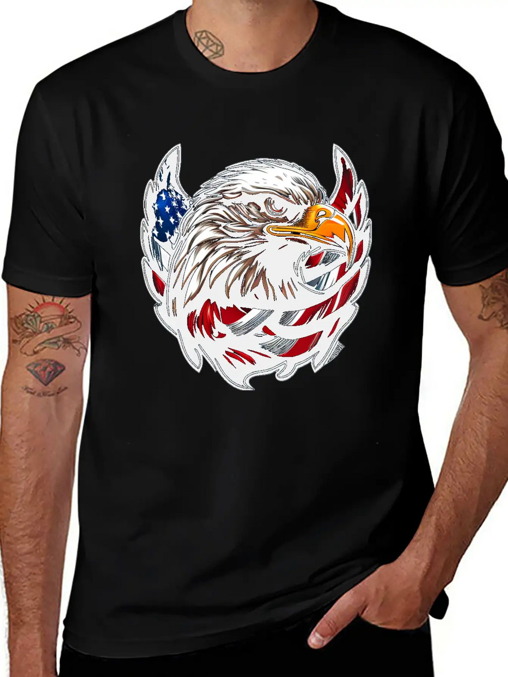 American Pride Essential Cotton Tee For Daily Outfits – Unisex Style