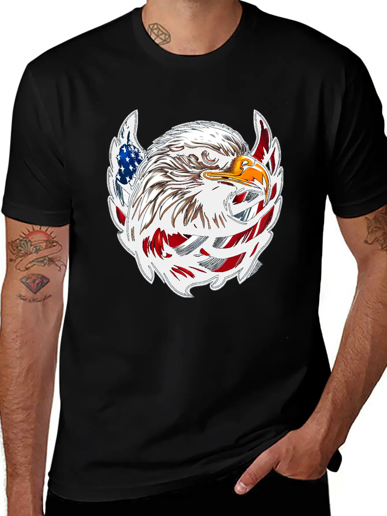American Pride Essential Cotton Tee For Daily Outfits – Unisex Style
