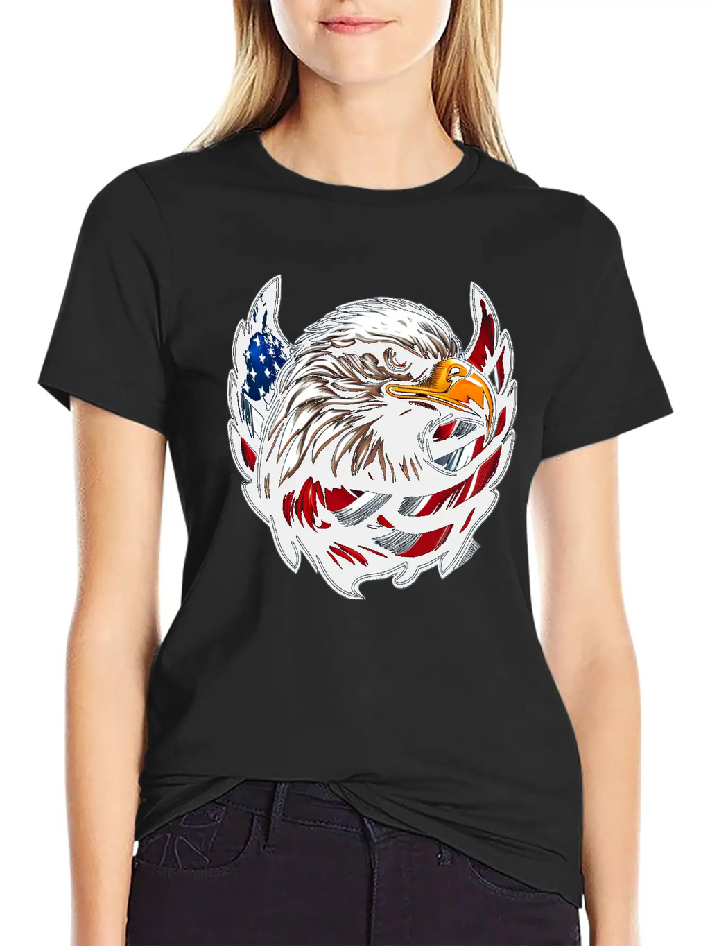 American Pride Essential Cotton Tee For Daily Outfits – Unisex Style