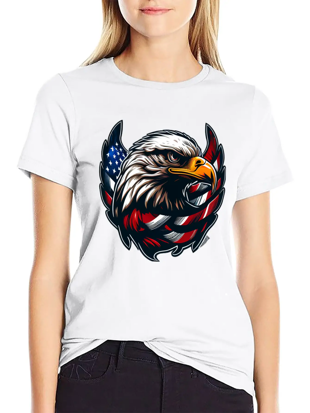 American Pride Essential Cotton Tee For Daily Outfits – Unisex Style
