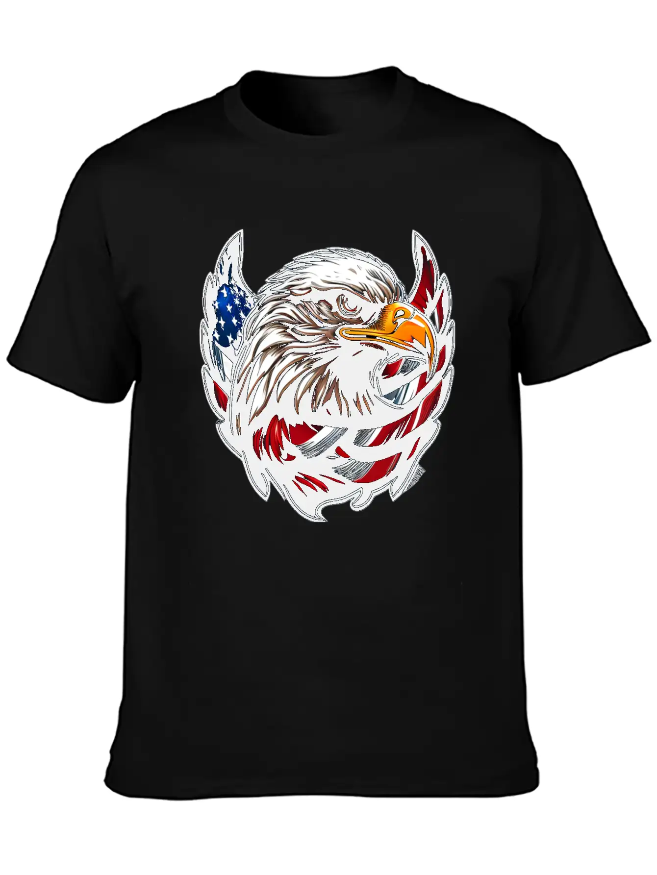 American Pride Essential Cotton Tee For Daily Outfits – Unisex Style