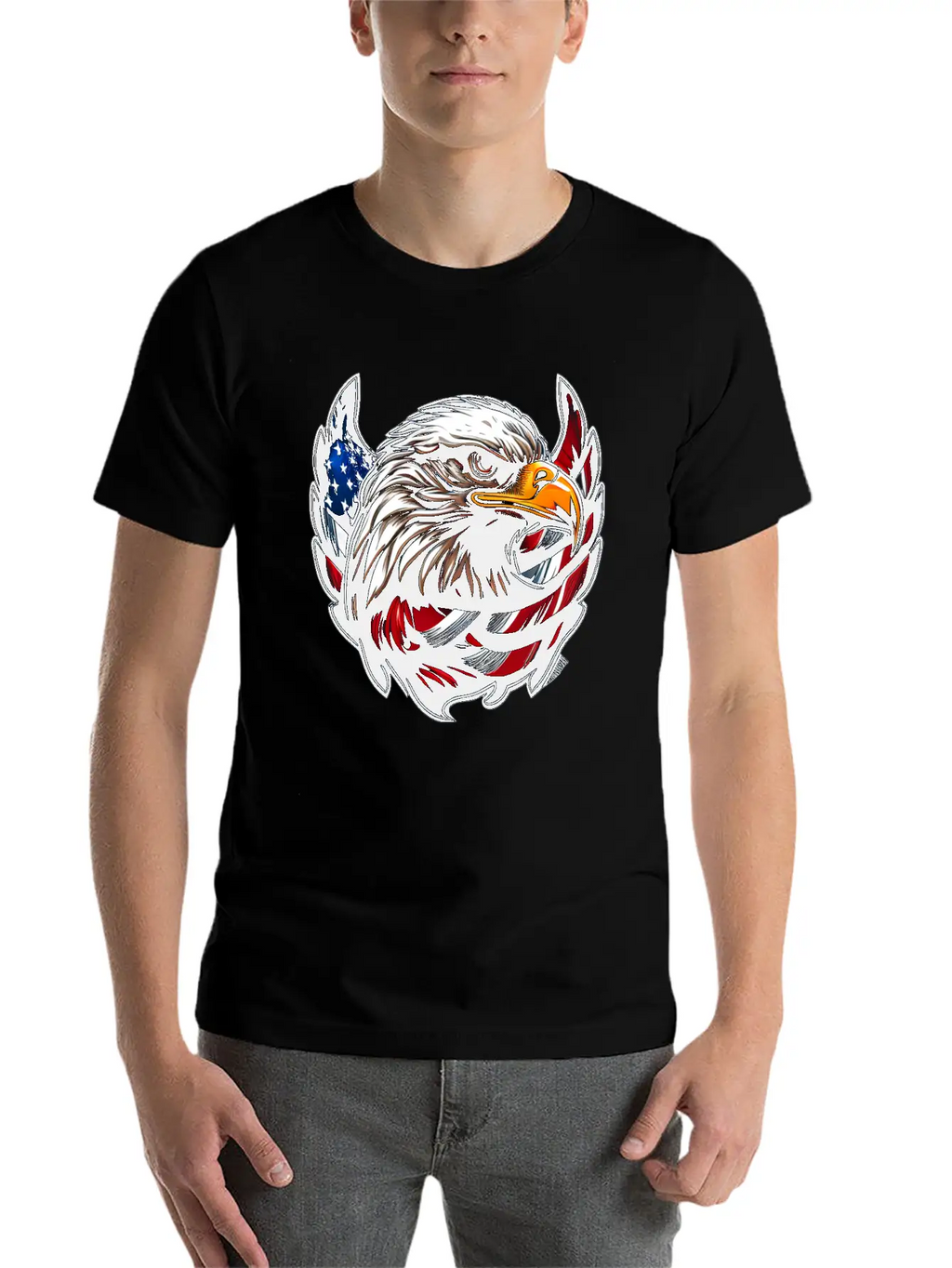 American Pride Essential Cotton Tee For Daily Outfits – Unisex Style
