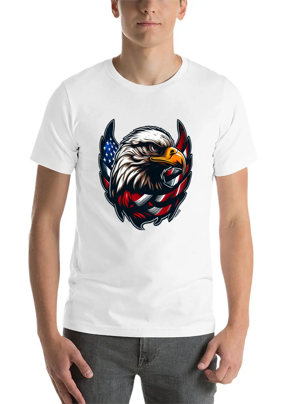American Pride Essential Cotton Tee For Daily Outfits – Unisex Style