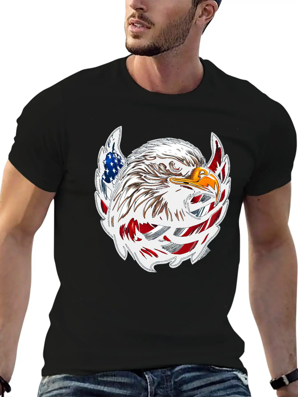 American Pride Essential Cotton Tee For Daily Outfits – Unisex Style