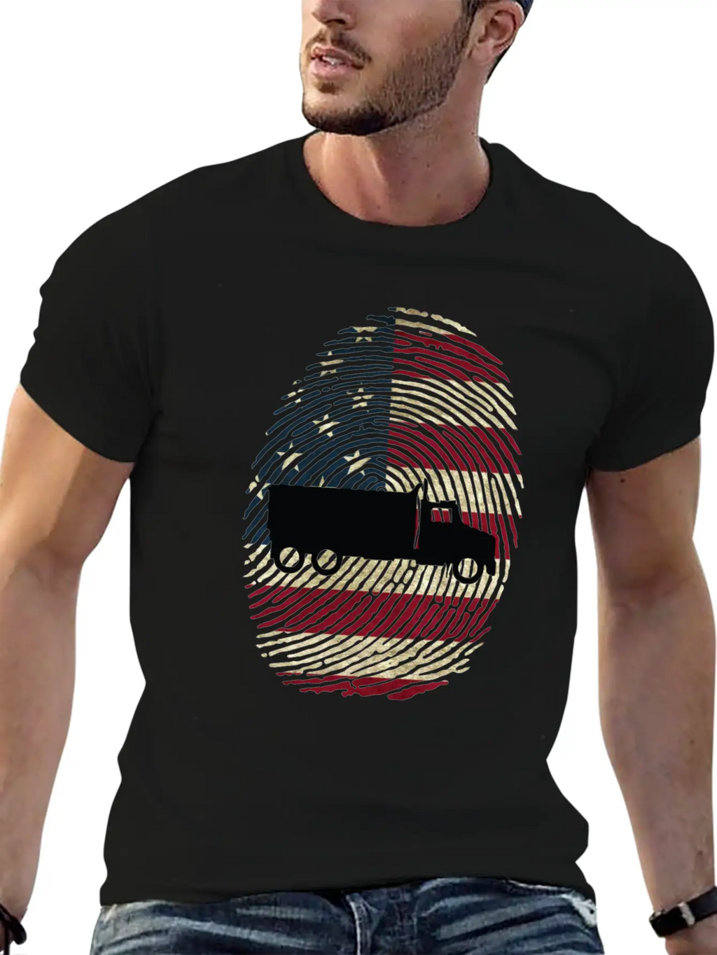 American Truck Owner IN MY DNA Classic Cotton Tee – Unisex Comfort For Any Season