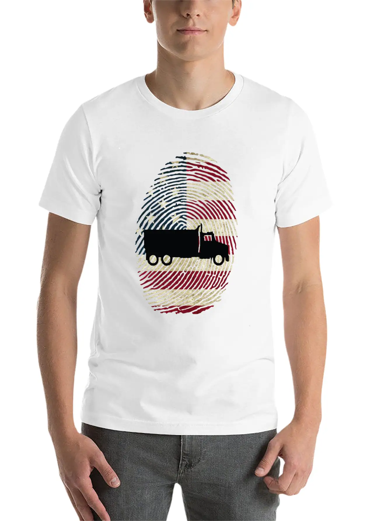 American Truck Owner IN MY DNA Classic Cotton Tee – Unisex Comfort For Any Season