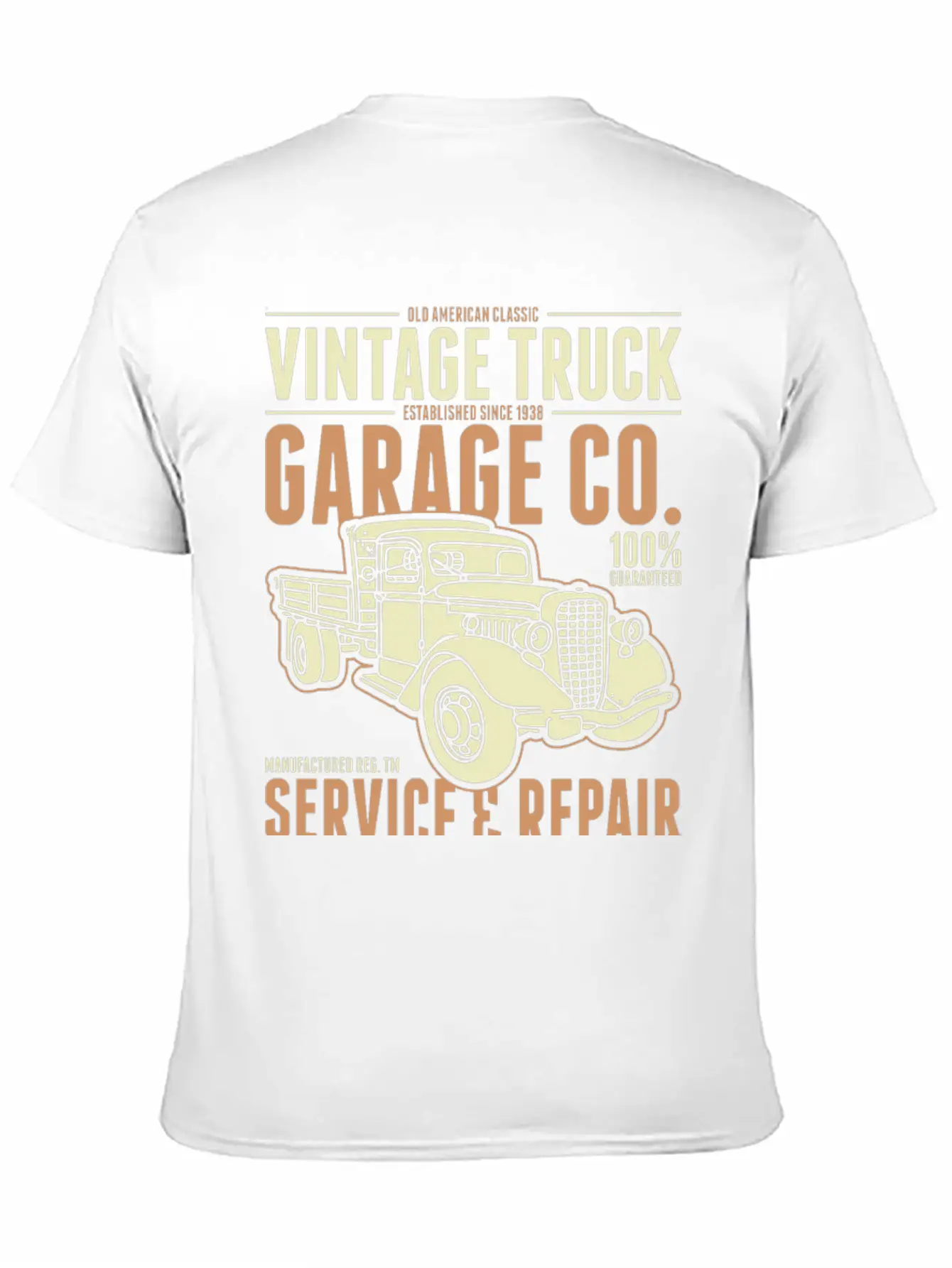 American Vintage Truck Timeless Short Sleeve Tee – Comfy And Minimalist Design