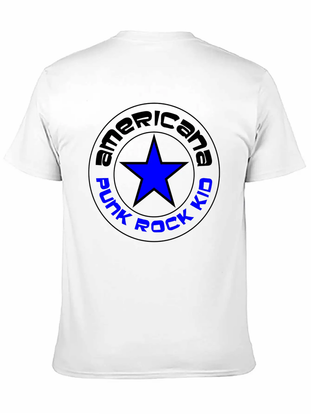 Americana Punk Rock Kid Breathable Graphic T-Shirt – Perfect For Casual Days