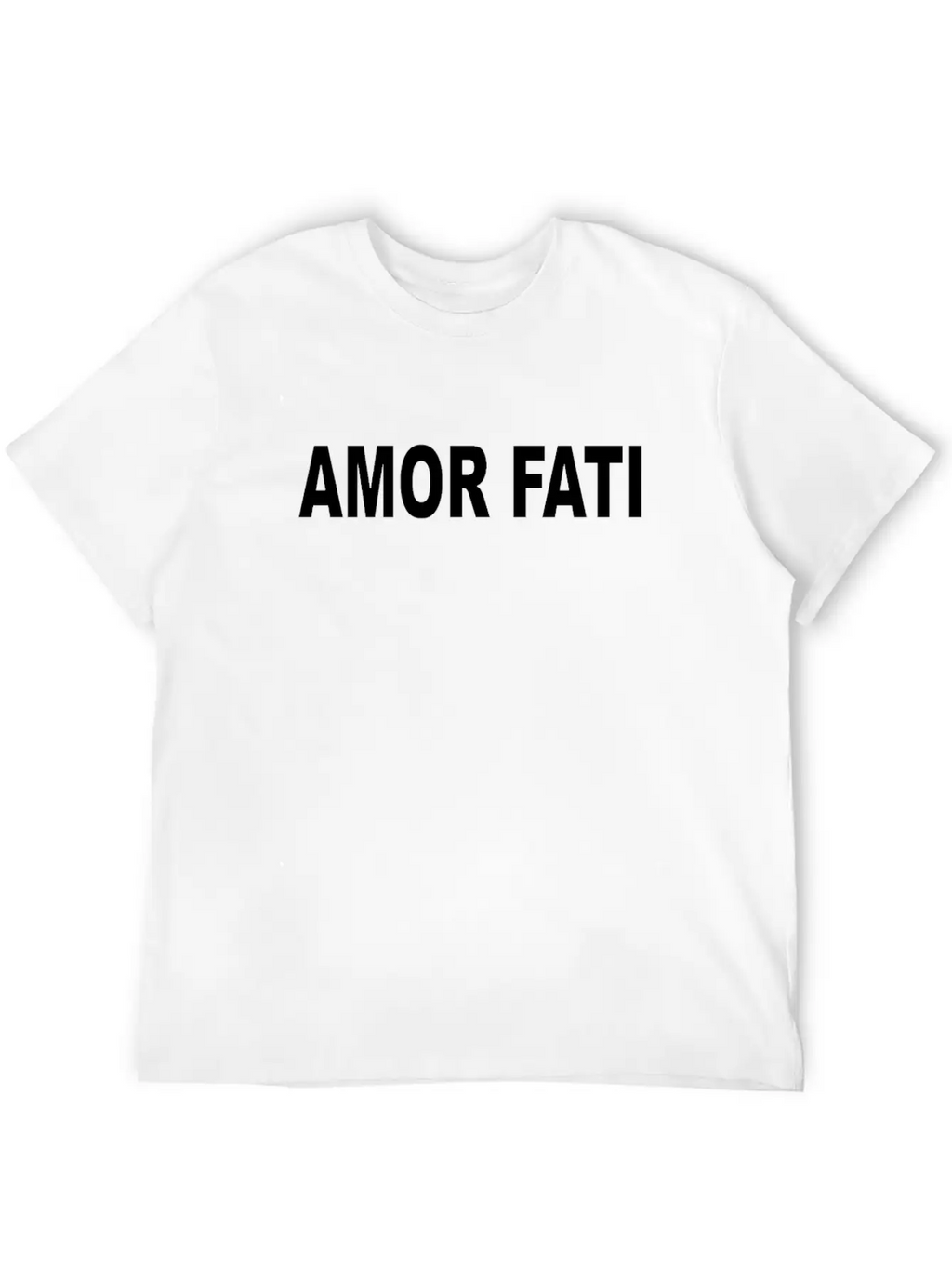 Amor Fati - Love Your Destiny Classic Cotton Tee – Unisex Comfort For Any Season