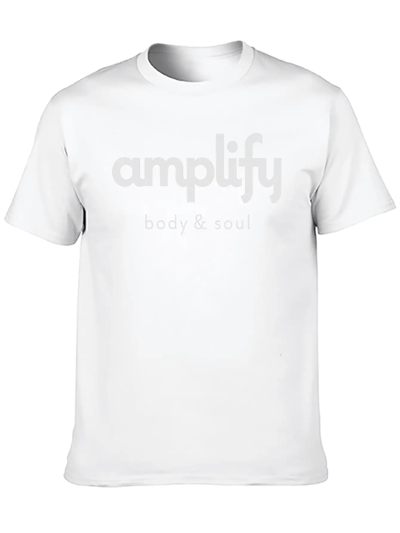 Amplify Logo Basic Graphic T-Shirt – Daily Comfort In Soft Cotton