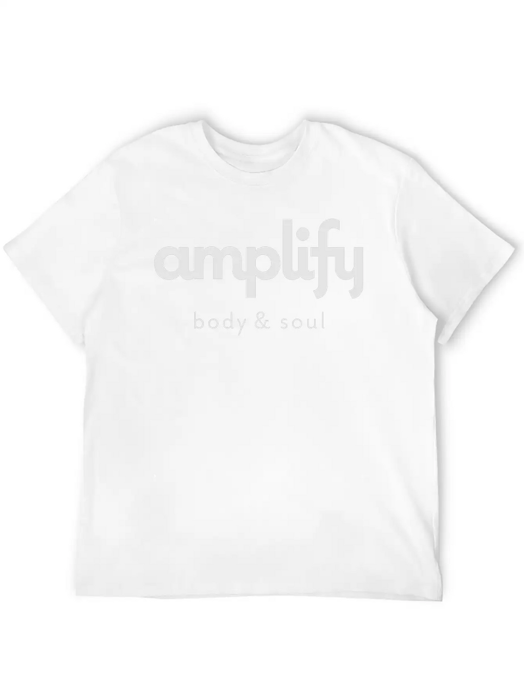 Amplify Logo Basic Graphic T-Shirt – Daily Comfort In Soft Cotton