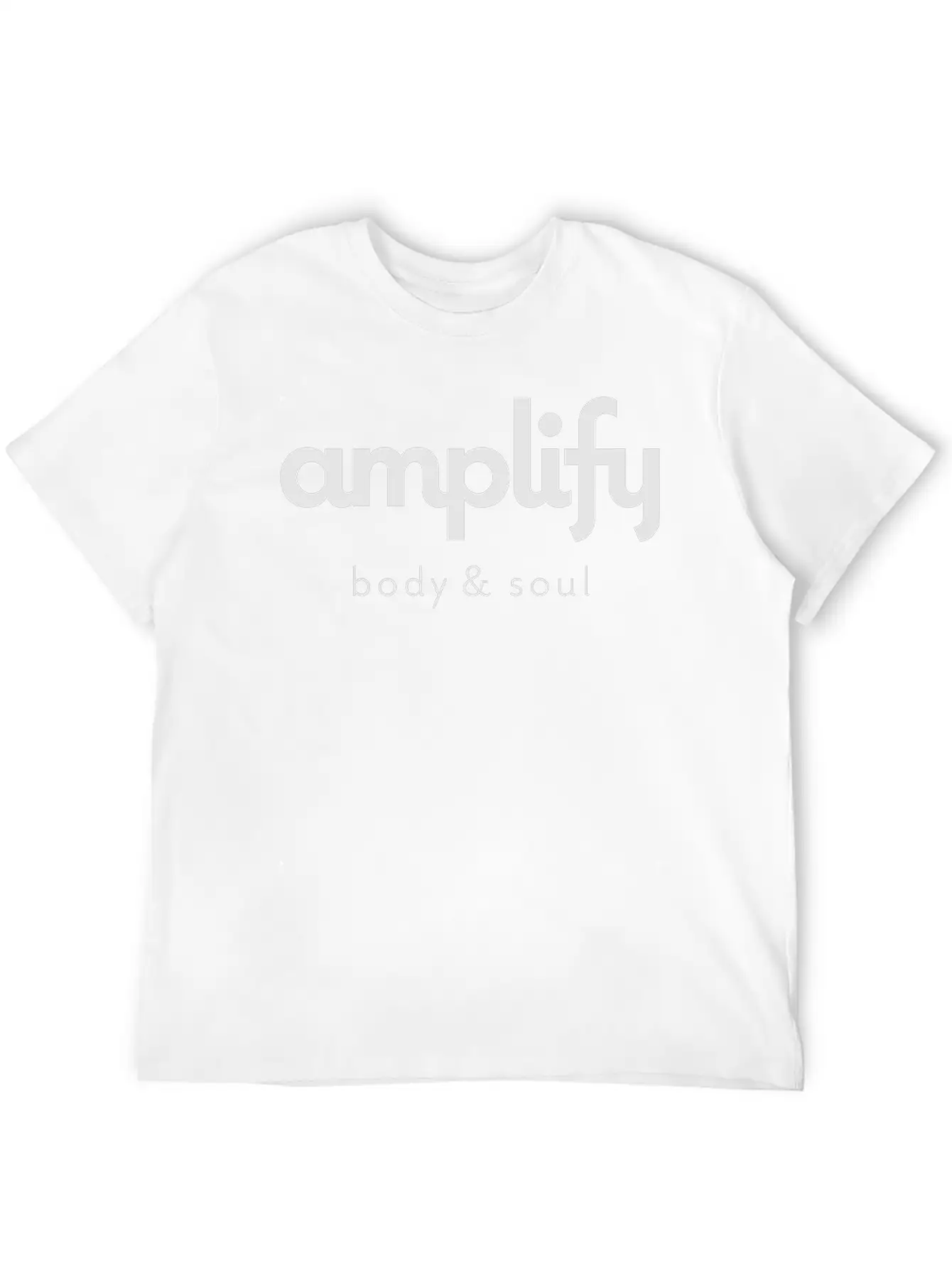 Amplify Logo Basic Graphic T-Shirt – Daily Comfort In Soft Cotton