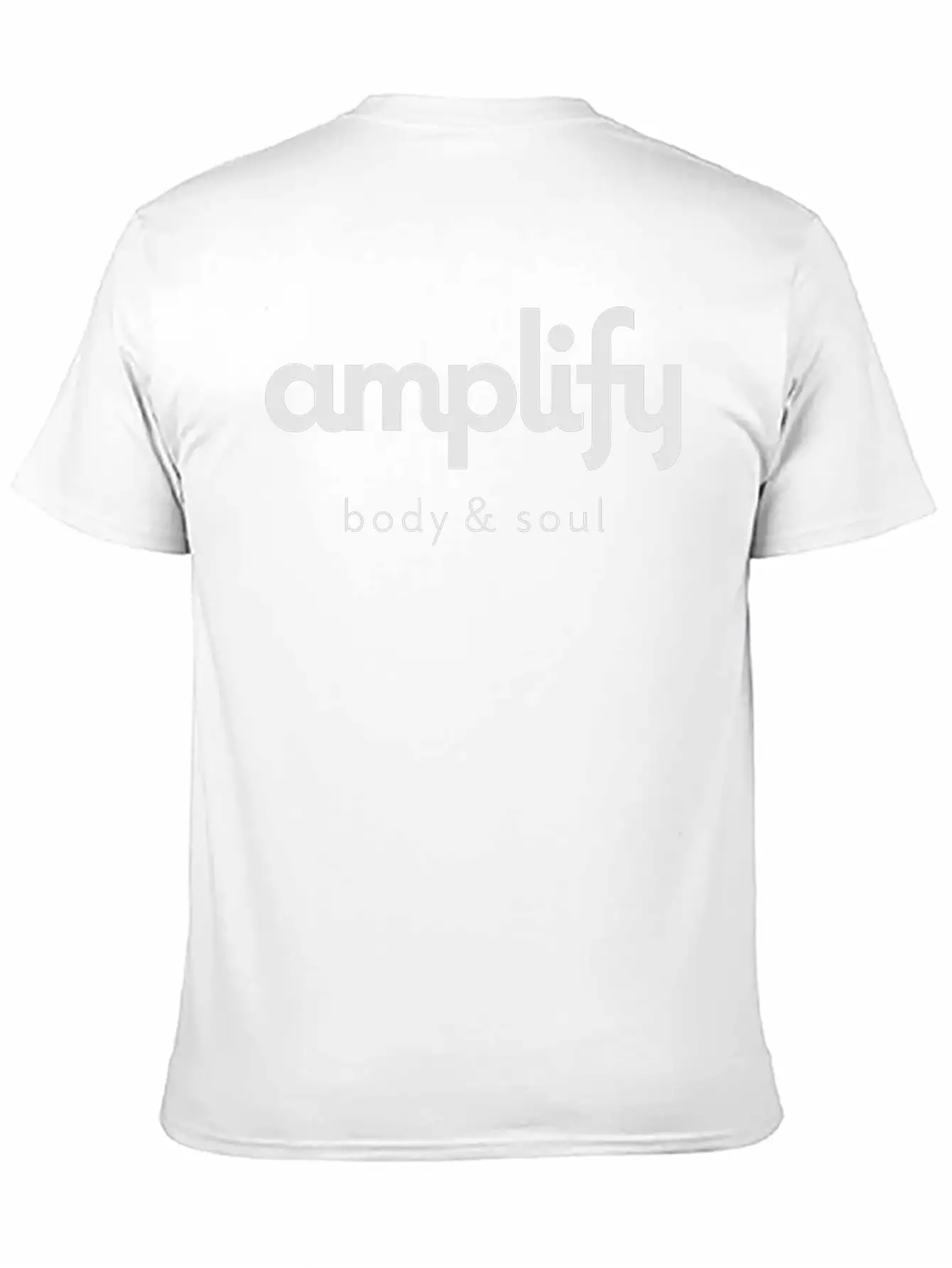 Amplify Logo Basic Graphic T-Shirt – Daily Comfort In Soft Cotton