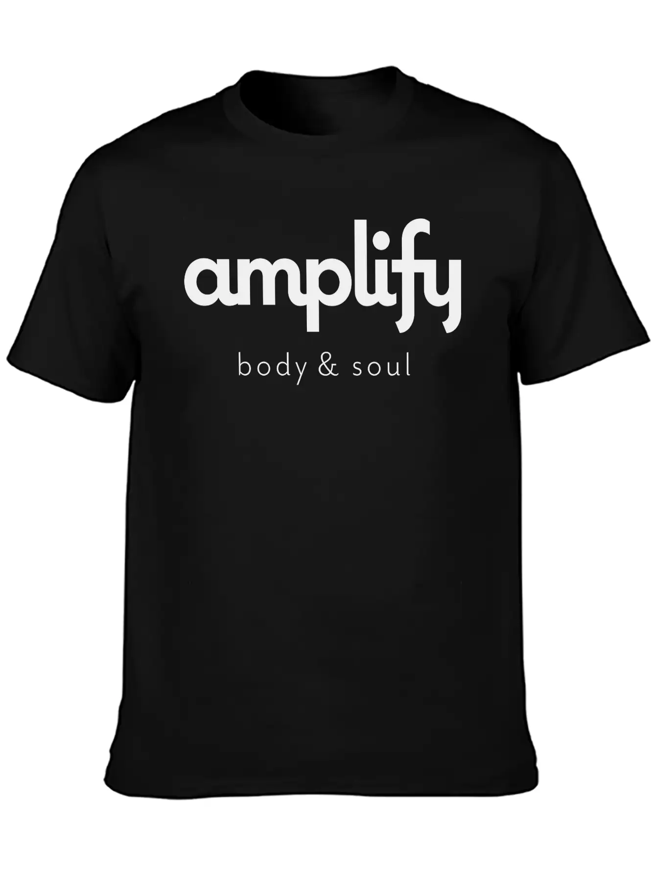 Amplify Logo Basic Graphic T-Shirt – Daily Comfort In Soft Cotton