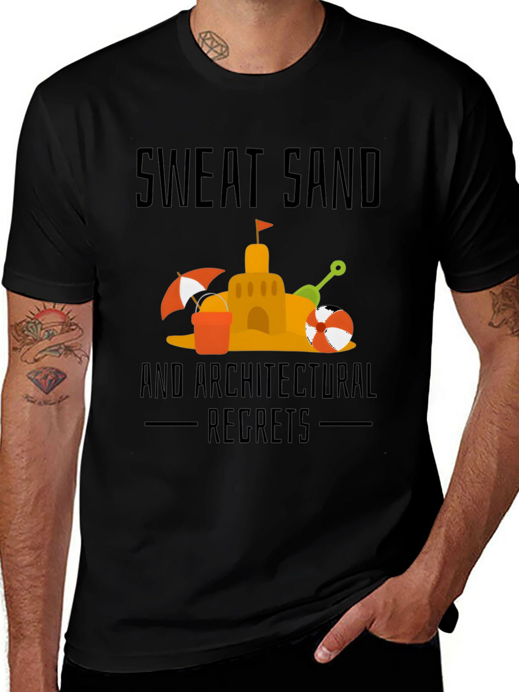 Sweat Sand & Architectural Regrets Graphic Tee