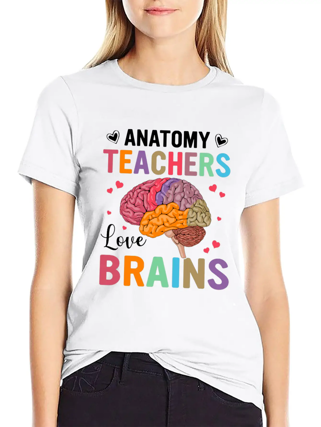 Anatomy Teachers Love Brains Classic Cotton Tee – Unisex Comfort For Any Season