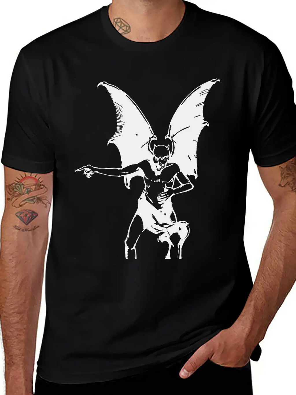 Ancient Demon Timeless Short Sleeve Tee – Comfy And Minimalist Design
