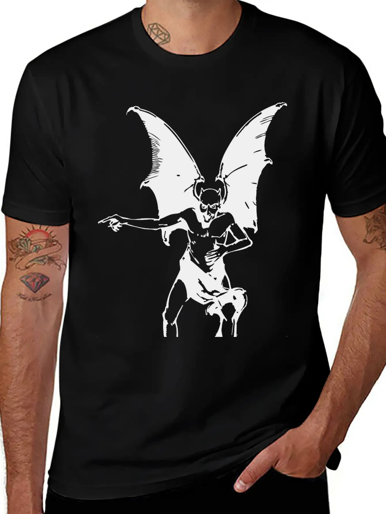 Ancient Demon Timeless Short Sleeve Tee – Comfy And Minimalist Design