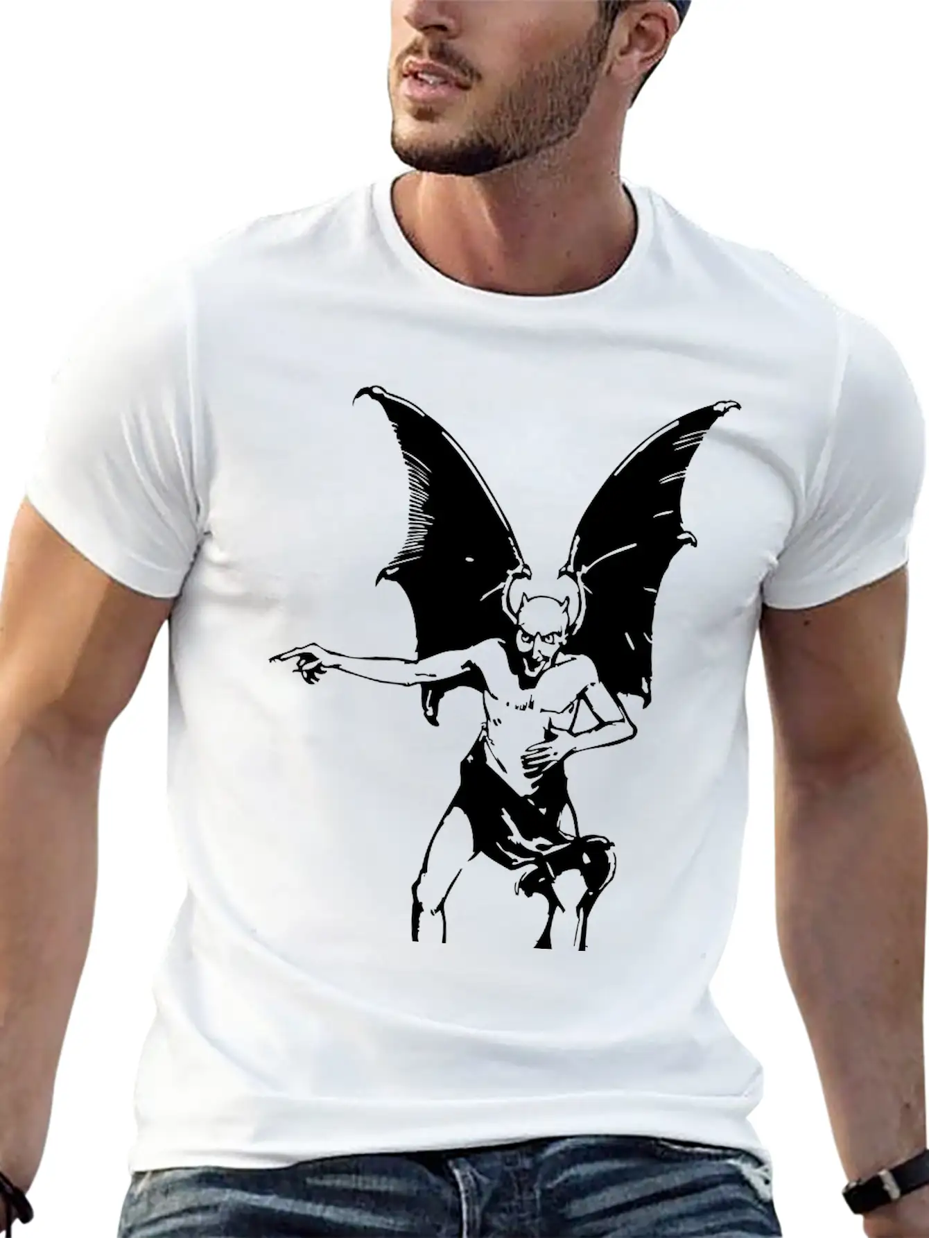Ancient Demon Timeless Short Sleeve Tee – Comfy And Minimalist Design