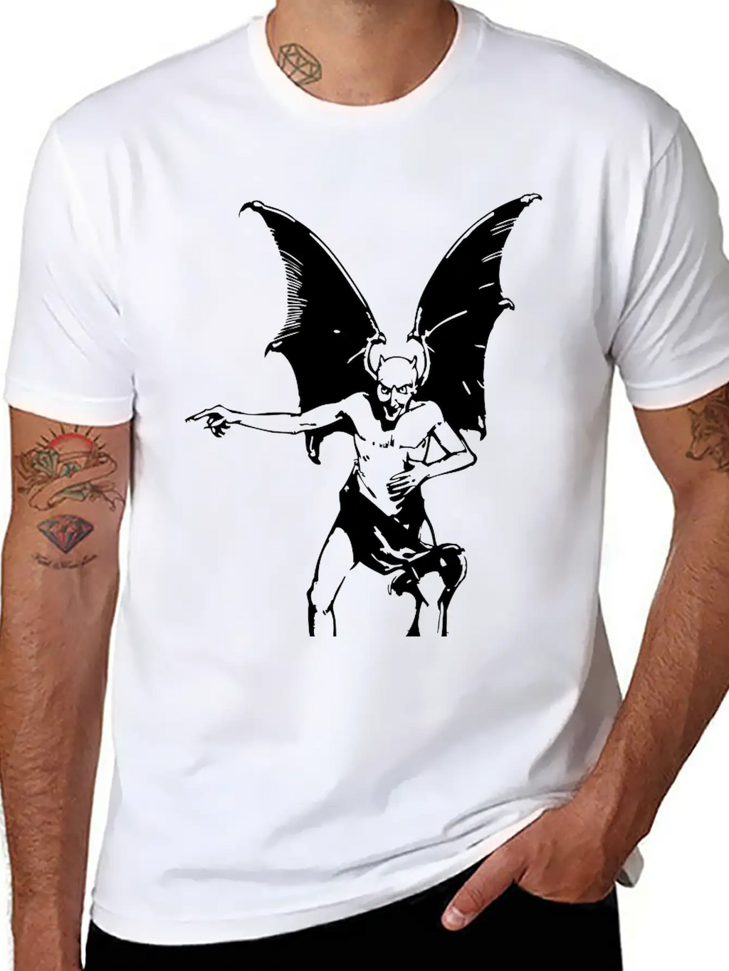 Ancient Demon Timeless Short Sleeve Tee – Comfy And Minimalist Design