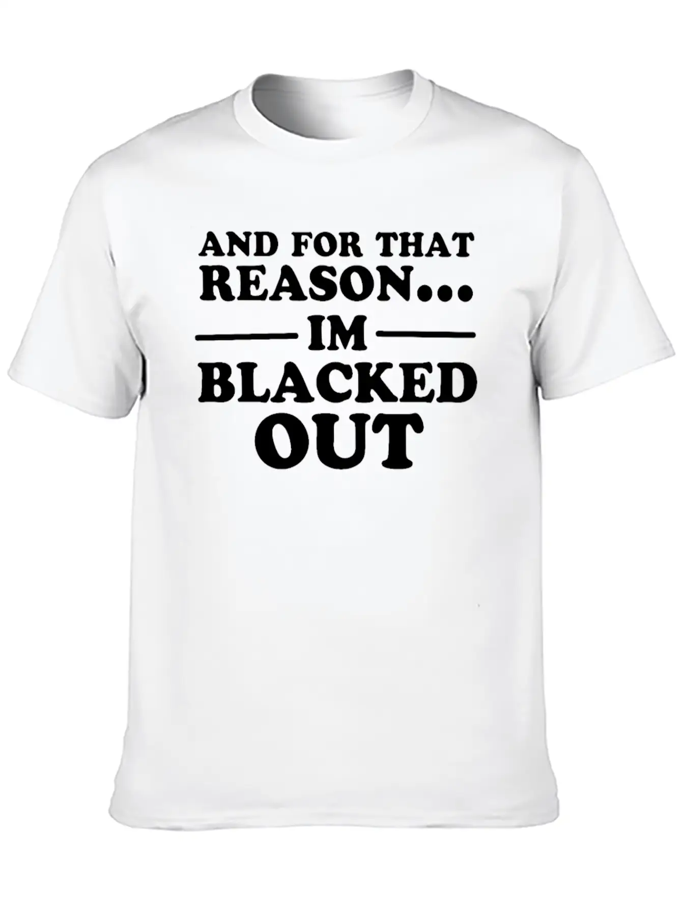 And For That Reason Timeless Short Sleeve Tee – Comfy And Minimalist Design