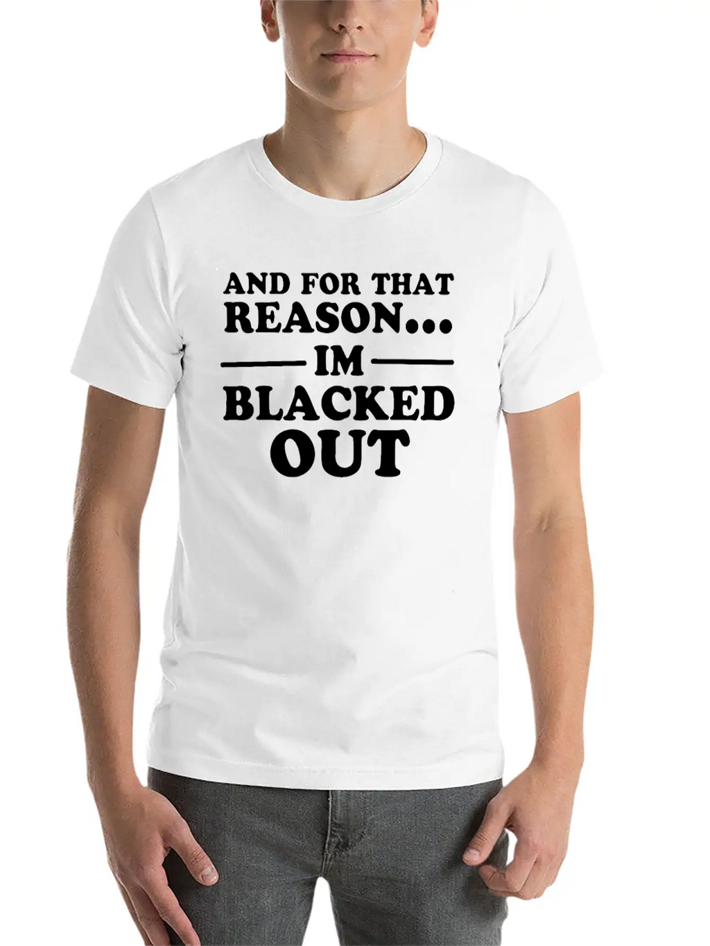 And For That Reason Timeless Short Sleeve Tee – Comfy And Minimalist Design