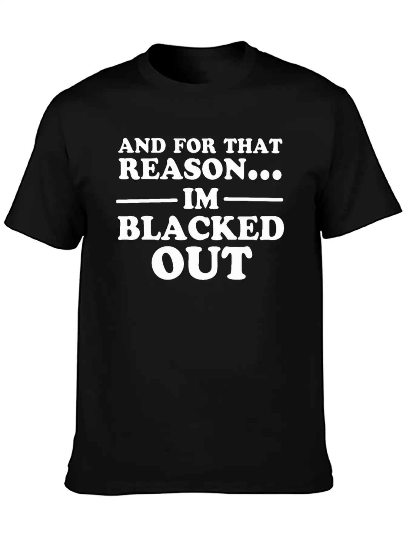 And For That Reason Timeless Short Sleeve Tee – Comfy And Minimalist Design