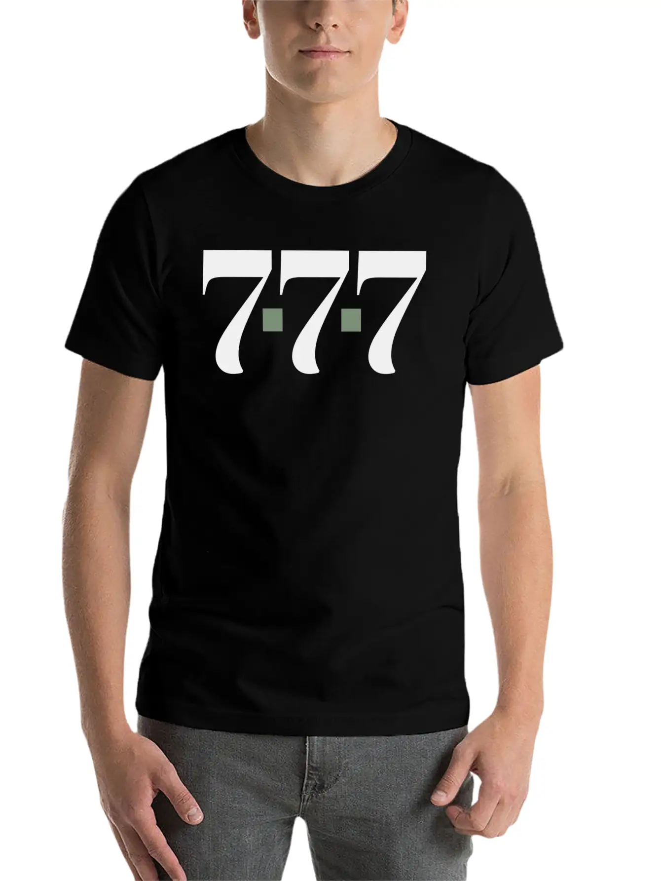 Angel Number 777 Classic Cotton Tee – Unisex Comfort For Any Season