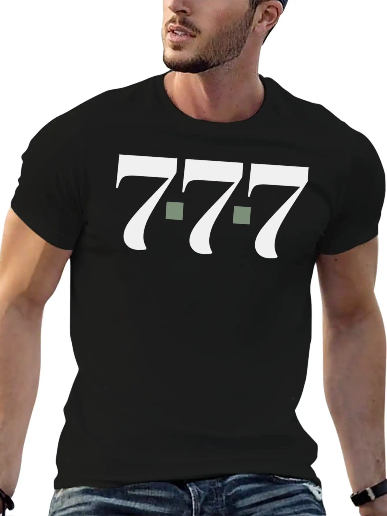 Angel Number 777 Classic Cotton Tee – Unisex Comfort For Any Season