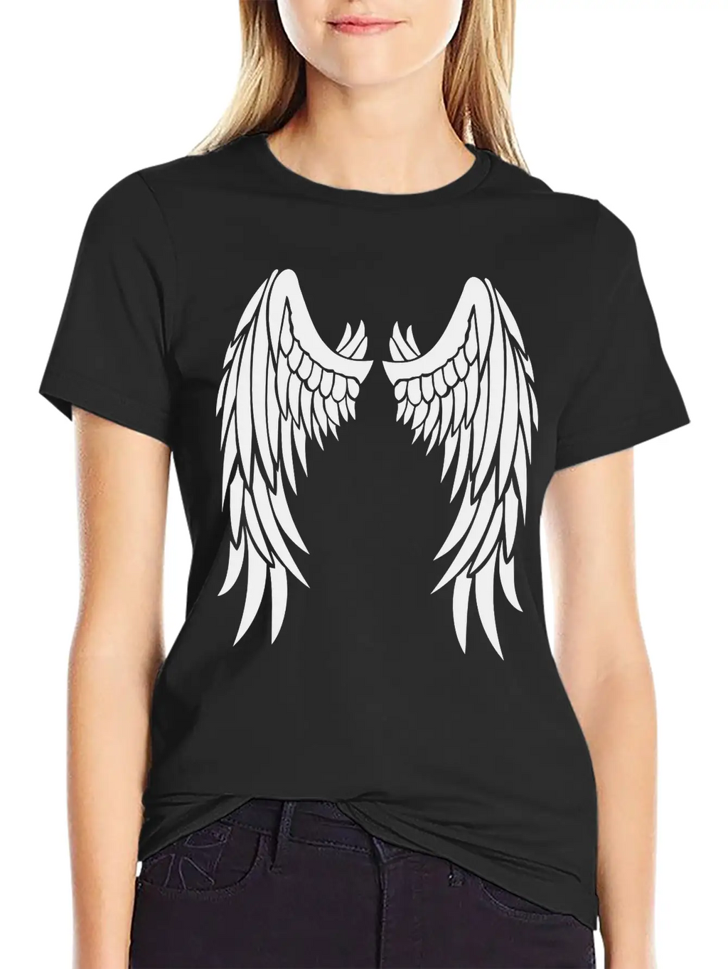 Angel Wings Stylish Everyday T-Shirt – Unisex Basic Cotton Tee