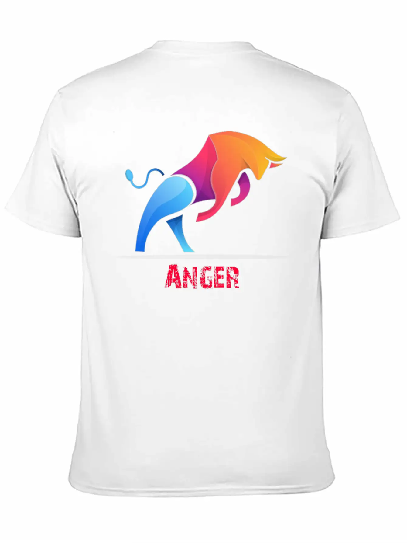 Anger Breathable Graphic T-Shirt – Perfect For Casual Days