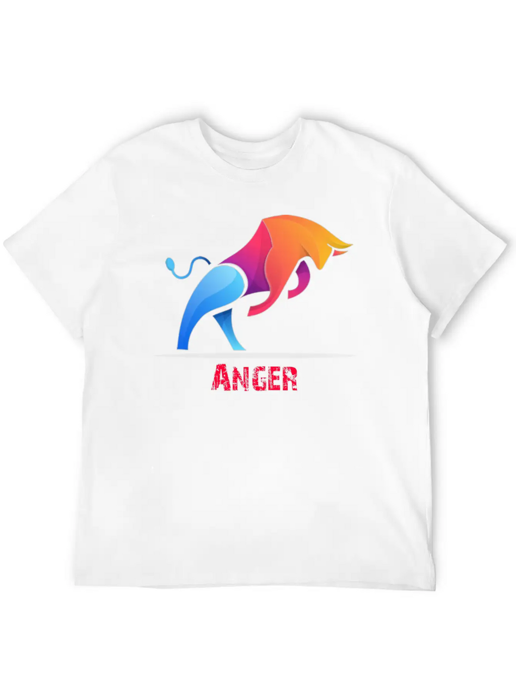 Anger Breathable Graphic T-Shirt – Perfect For Casual Days