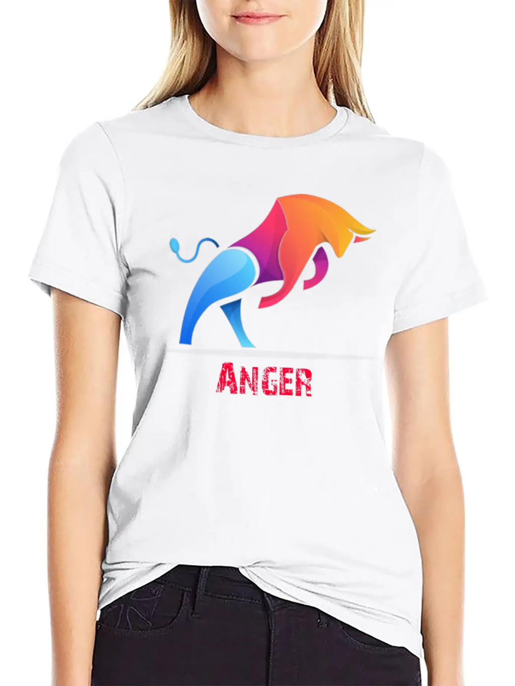 Anger Breathable Graphic T-Shirt – Perfect For Casual Days