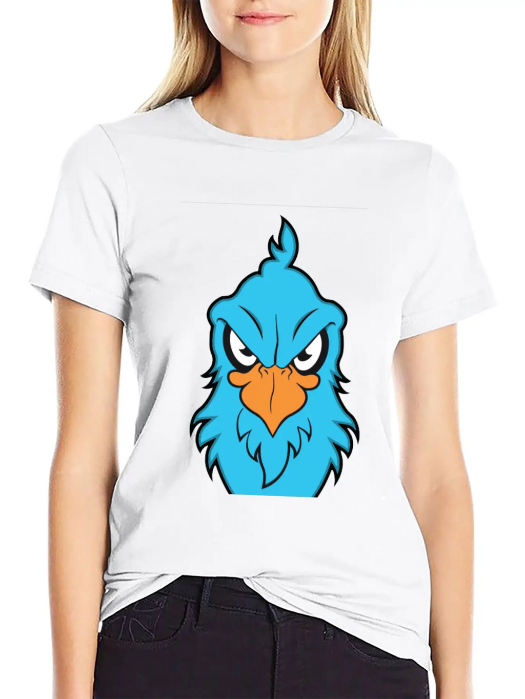 Angry Eagle Breathable Soft Cotton T-Shirt – Timeless Casual Look