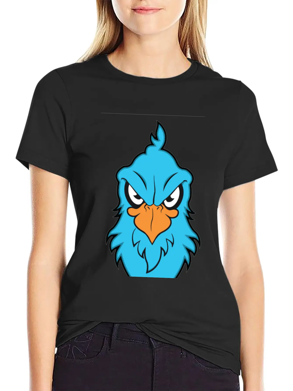 Angry Eagle Breathable Soft Cotton T-Shirt – Timeless Casual Look